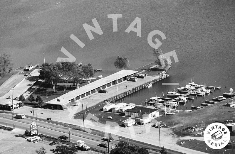 Moonlite Motel - 1983 Aerial (newer photo)